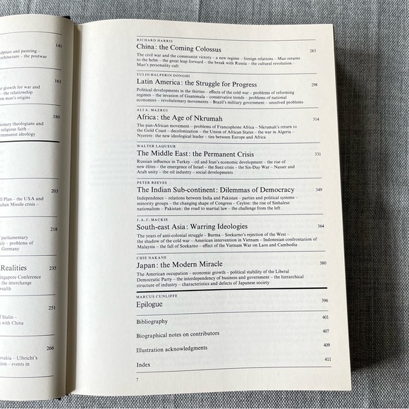 The London Times History Of Our Times By Marcus Cunliffe - Hardcover Book - Picture 4 of 16